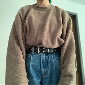 vintage tan sweater